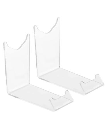 PopetPop 2st bearmstay razor Organizer Razor stand for men acrylic shaving stand acrylic storage presentation stand for razor man cosmetics plastic holder box plastic