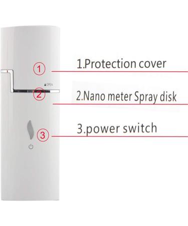 Portable Beaut Hydratante Jet D'eau Du Visage Soins Spa Nano Vaporiser Sur Le Visage Embrun Pour La Peau Du Visage Humidificateur Beaut  - Buy Online on GoSupps.com