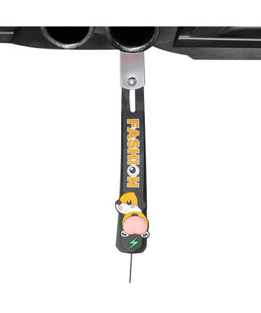 5 Pcs Car Anti Static Ground Belt - Earth Belt Anti Static | Auto Electrostatic Rubber Strap Static Eliminator Grounding Safe for Vehicle Driving Adjustable Fovolat 5 Pcs a