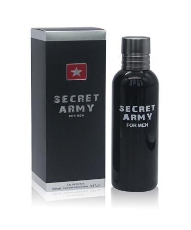 Secret Army Cologne for Men Eau de Parfum 3.4 fl. oz Woody Aromatic fragrance for men. - Buy Online on GoSupps.com
