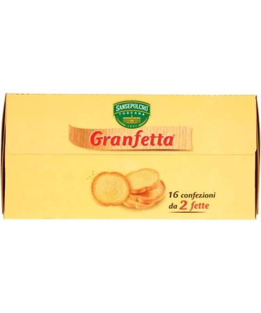  Buitoni Buitoni Granfetta Classica Biscottate Fat 16 Individual Servings of 2 Biscottes 240 g - Buy Online on GoSupps.com