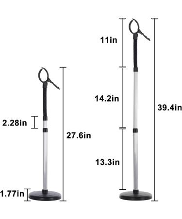 Erytlly 360-Degree Adjustable Hands-Free Metal Hair Dryer Stand & Holder | Perfect for Bathroom Vanity & Makeup Room - International Shipping Available - Buy Online on GoSupps.com