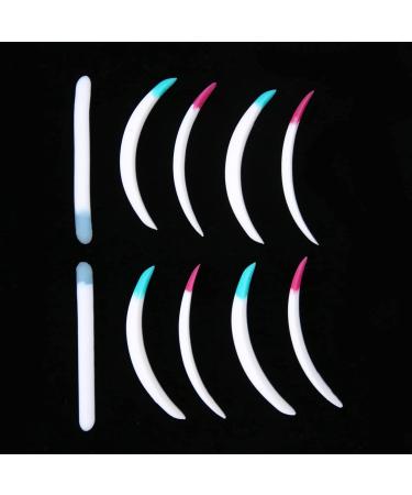 5 Pairs Eyelash Perming Pads Kit | Soft Silicone Curlers for Perfect Lash Lift | International Shipping Available - Buy Online on GoSupps.com