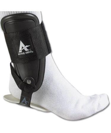 Cramer Active Ankle T2 Rigid Support Brace- Black - Small