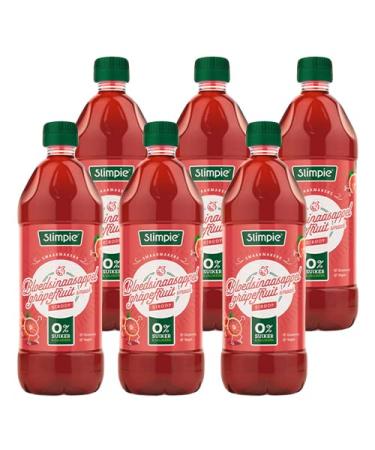 Slimpie - Blood Orange Grapefruit Lemonade syrup - 6x 650ml
