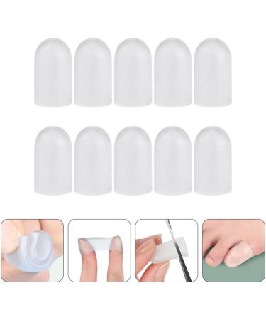FOMIYES 10pcs Toe Separator Caps - Toe Sleeve Protectors for Blisters, Ingrown Toenails & Toe Spacers - Buy Online on GoSupps.com