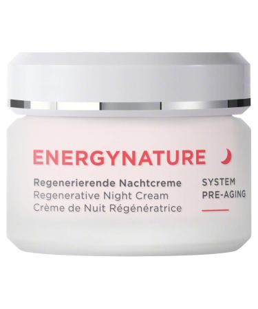 ANNEMARIE B RLIND ENERGYNATURE SYSTEM PRE-AGING Regenerating Night Cream 50ml - For Normal to Dry Skin - Nourishing Energizing & Regenerating - Vegan