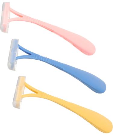 minkissy 9Pcs Manual Hair Removal Knife Hair Removal For Women Hair Trimmer For Bikini Line Leg Hair Razor Manual Shaver For Body Shaper Travel Disposable Abs - Buy Online on GoSupps.com