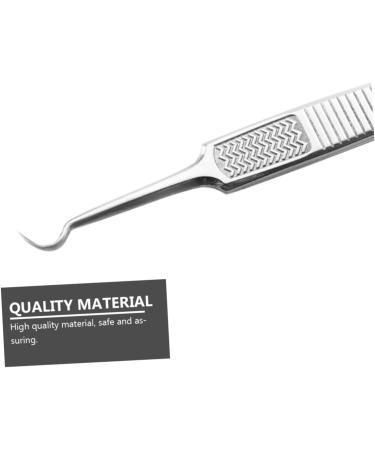 HAPINARY 6 Pcs Clip Pimple Extractor Kit Blackhead Extraction Pimple Remover Stainless Steel Silver - Buy Online on GoSupps.com