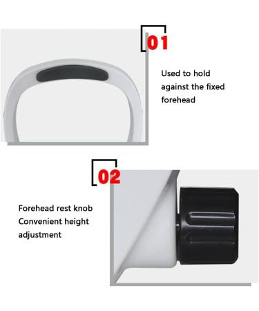 Somsiwey Adjustable Chin Holder for Optometry - Forehead Support & Accessories for Vision Care Centers & Optician Shops - Buy Online on GoSupps.com