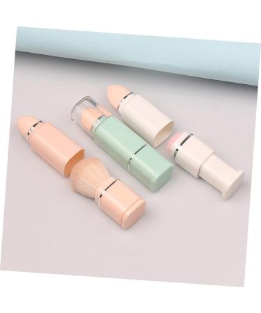 2 in 1 Retractable Makeup Brush - Portable Loose Powder & Blush Brush for Women | Perfect for Face Makeup - Buy Online on GoSupps.com