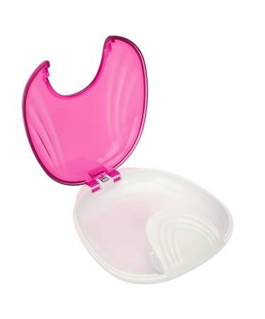 Durable Purple Orthodontic Retainer Suitcase & Denture Container | Portable Storage for Braces & Prostheses - Buy Online on GoSupps.com