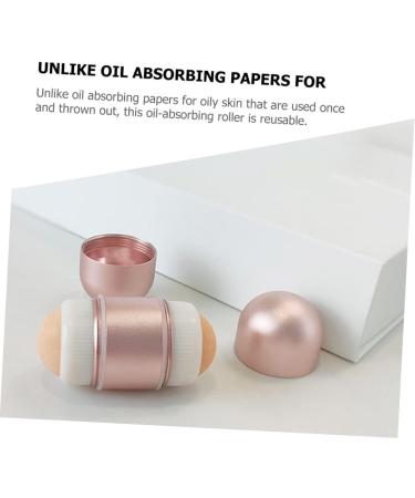 Outanaya Volcanic Stone Oil Absorbing Stick Oil Absorbing Roller Whetstone Face Aluminum Shell - Buy Online on GoSupps.com