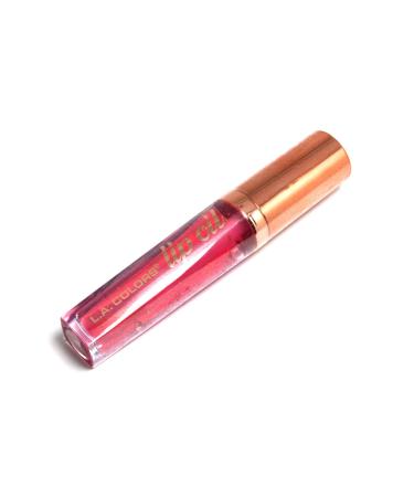 LA Colors Pick 1 Color Lip Oil Lipgloss Lip Gloss Balm Ultra Hydrating Formula + Free Zipper Bag (CLG446 Strawberry Fizz : Strawberry Scented) - Buy Online on GoSupps.com