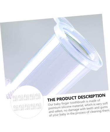 Tovinanna 30 Sets Fingerbrush Toothbrush for Babies & Kids - Travel-friendly Mouth Cleaning Massage Device for Children - Buy Online on GoSupps.com