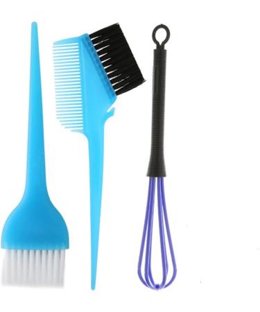 SOLUSTRE 5 pi ces Set de Outils de Coloration Cheveux Professionnel Bleu avec Bol Gradu Antid rapant Pinceau Poils Mixtes et Accessoires Durables pour Salon et Usage Domestique - Buy Online on GoSupps.com