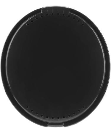RXMORI Durable Prosthesis Case | Portable Storage Box for Artificial Teeth | Lightweight Prosthesis Cup for Seniors (Black) - Buy Online on GoSupps.com