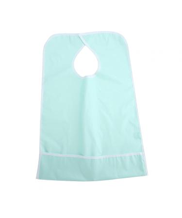 Soft & Comfortable Adult Bibs | Waterproof Washable Foam Bibs for Seniors & Disabled - 23x13x1cm Green - Buy Online on GoSupps.com