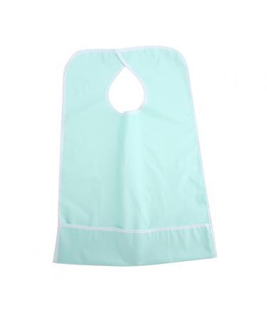 Libs for adults soft and comfortable bibs for adult bibs made of foam adult bibs older disability adults waterproof washable (23 * 13 * 1cm green)