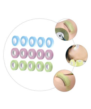 Beavorty 120 Rolls Lash Tape Lash Extension Tape Eyelash Grafted Adhesive Tape Eye Stickers Eyelash Fabric Tape Eye Positioning Sticker Pads under Extension Belt Abs With Hole - Buy Online on GoSupps.com