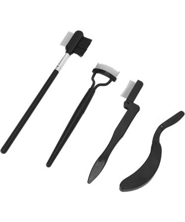 Eyebrow Comb Eyelash Separator Grooming Brush Set with Stainless Steel Teeth Easy Hold Handle Easy Cleanup Ideal Eye Makeup - Buy Online on GoSupps.com
