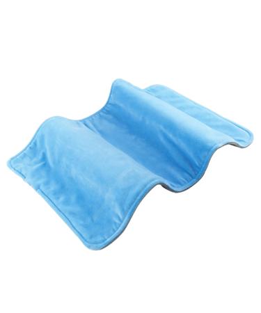 Electric Heating Pad Constant Temperature Washable IPX7 Waterproof USB 5V Lightweight Desk Heating Pad (Sky Blue)