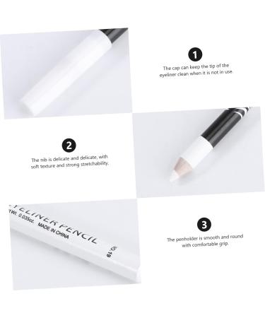 Didiseaon 12pcs Eyeliner Pencil Makeup Highlighter Makeup Pen Lying Silkworm Pen Makeup Eyeliner Applicator Eyeshadow Pencil Eyeliner Brush - Buy Online on GoSupps.com