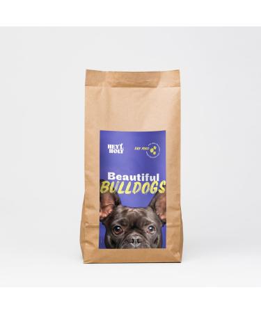 Hey Holy - Beautiful Bulldog's dry food for adult dogs with 40% salmon - 1 -pack (7kg) - grain -free only an animal protein particularly well tolerated salmon (bulldog)