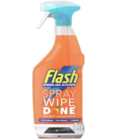 Flash Wipe & Done Spray Bright Mandarin 800ml - Buy Online on GoSupps.com