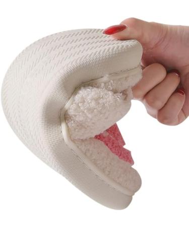 Smile Face Christmas Slippers for Women Men - Soft Plush Lightweight House Slippers (Size 3, 8.5-9.5 Women/7-8 Men) - Buy Online on GoSupps.com