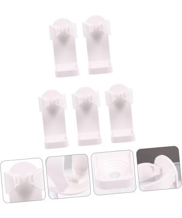 Angoily 10 STK Heart-Shaped Shaver Holder & Bathroom Organizer - Electric Toothbrush Rack & Clothing Hanger for Efficient Storage - Buy Online on GoSupps.com