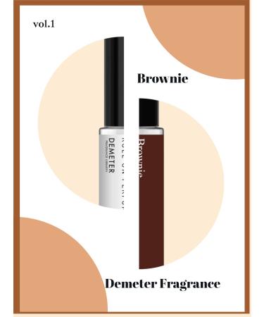 DEMETER Brownie Roll On Perfume Oil 0.33 Oz Long-Lasting - Buy Online on GoSupps.com