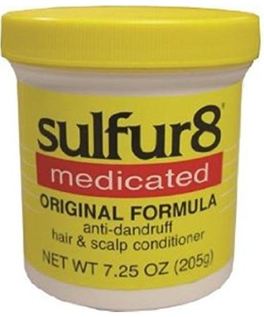 Sulfur8 Medicated Anti-Dandruff Hair and Scalp Conditioner Original Formula 7.25 oz by Sulfur 8
