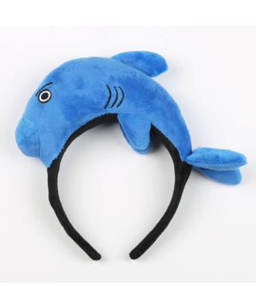 Shes Shining Dolphin Motif Headband - Stylish Blue Hair Accessory for Women | International Shipping Available - Buy Online on GoSupps.com