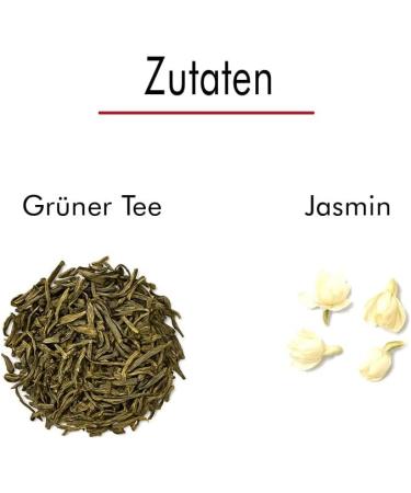  Quertee Quertee Organic Green Tea "China Jasmine" with a delicate jasmine flavor Organic tea 100g from Quertee - Buy Online on GoSupps.com