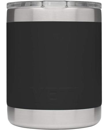 YETI Rambler 10 oz Lowball - Vacuum Insulated Stainless Steel, Black - Buy Online on GoSupps.com