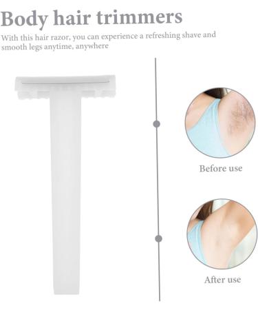 Doitool 10-Pack Eyebrow & Face Hair Remover - Mini Bikini Trimmer & Dermaplane Razor | Disposable Plastic Epilator - Buy Online on GoSupps.com