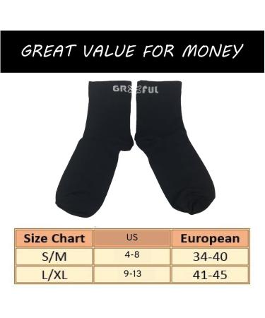 Compression Socks for Plantar Fasciitis & Achilles Tendonitis Relief | Short Ankle Support for Running & Everyday Wear | Arch & Foot Pain Aid Recovery | Men/Women S/M Size - 1 Pair - Buy Online on GoSupps.com