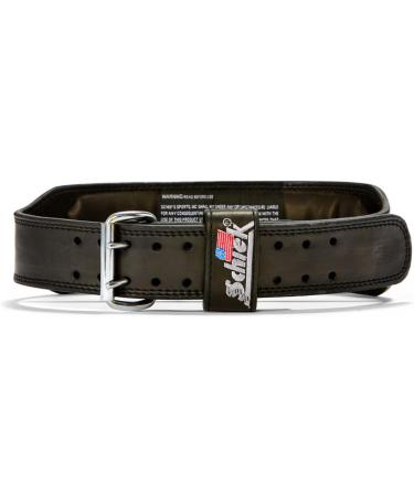 Schiek J2014 Jay Cutler Leather Black Belt - Size Small (27-32 inches) | High-Quality eCommerce Shipping - Buy Online on GoSupps.com