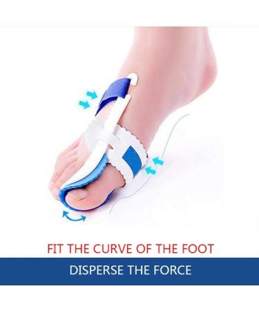 Buy Thumb Valgus Corrector - Adjustable Night Time Fixation for Overlapping Toes | Unisex Pressure Relief - Buy Online on GoSupps.com