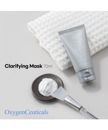 OxygenCeuticals Clarifying Mask 70ml - Remove Excessive Sebum, Prevent Acne, Enhance Skin Barrier with Ceramide - Smooth & Soft Skin - 2.36 Ounce - Buy Online on GoSupps.com