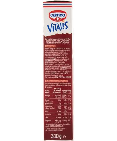  CAIYA 4X Cameo Vitalis Crunchy Muesli Fruit Mix with Raisins and Apples 310g 4 Reviews  - Buy Online on GoSupps.com