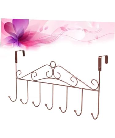 Alipis Metal Clothes Hanger Metal Clothing Rack Over The Door Hanger Towel Hanger Coat Hanger Hat Organizer medium As Shown - Buy Online on GoSupps.com
