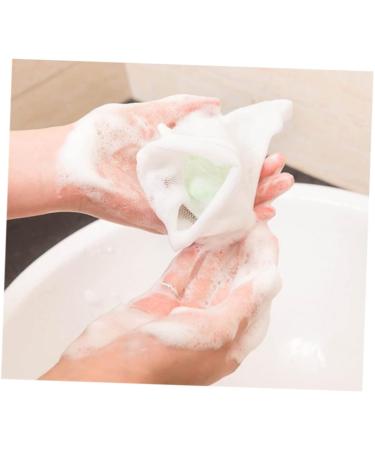 NOLITOY Soap Mesh Pouch - Exfoliating Soap Saver Bag for Handmade Soap & Bath | Bubble Net Bath Flower - Japan Cleansing Accessory - Buy Online on GoSupps.com