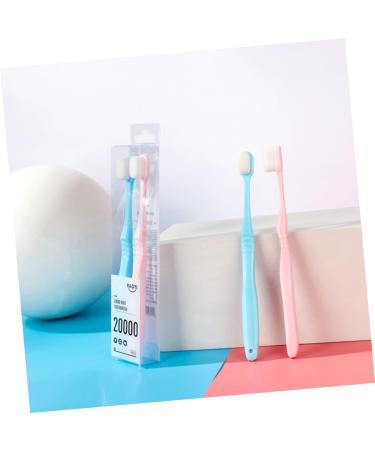Partykindom 2nd Travel Toothbrush Set | Eco-Friendly Nylon & Rubber Toothbrushes with Dental Floss | Portable & Household Use - Buy Online on GoSupps.com