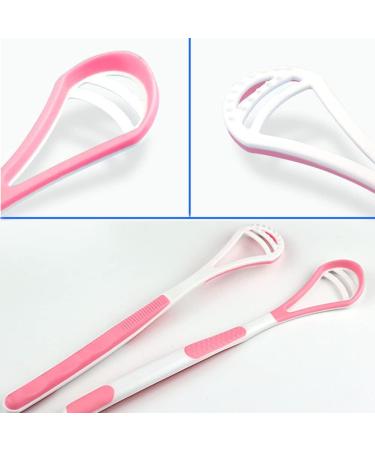5-Pack BPA-Free Tongue Scrapers | Double-Sided Cleaners for Adults & Kids | Healthy Oral Care & Fresh Breath on the Go - Buy Online on GoSupps.com