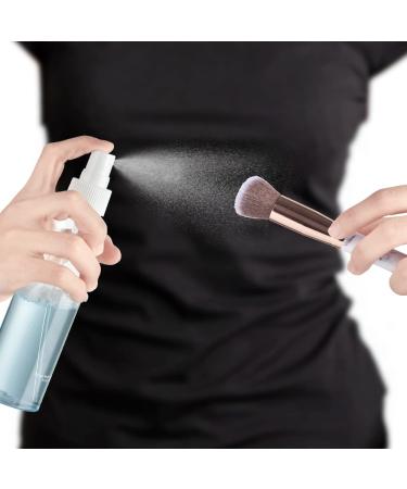 2 Pack Quick Makeup Brush Cleaner Spray - No-Wash Deep Cleaning Solution for Women - White - Buy Online on GoSupps.com