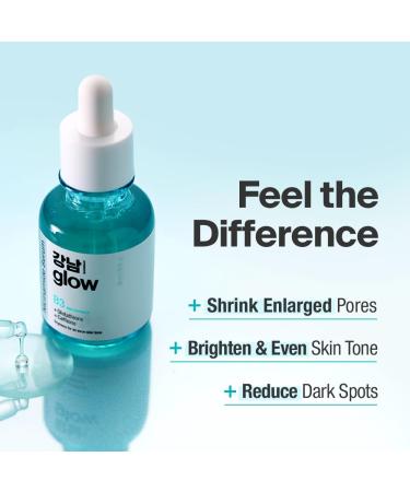 Niacinamide B3 Serum | Korean Pore Minimizer & Glow Serum | Vitamin B3 Multi Peptide Skincare for Dark Spots - 1.01 fl oz (30ml - Buy Online on GoSupps.com