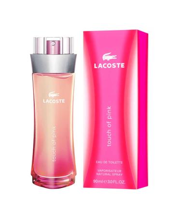 Lacoste Touch of Pink Eau de Toilette for Women 3 Fl Oz (Pack of 1) - Buy Online on GoSupps.com