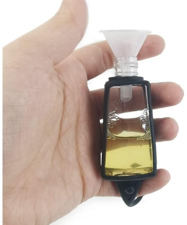 20PCS GXXMEI 30ml/1oz Travel Bottles Keychain Squeeze Clear Containers - 10 Bottles with Silicone Sleeve and 10 Funnels - Buy Online on GoSupps.com